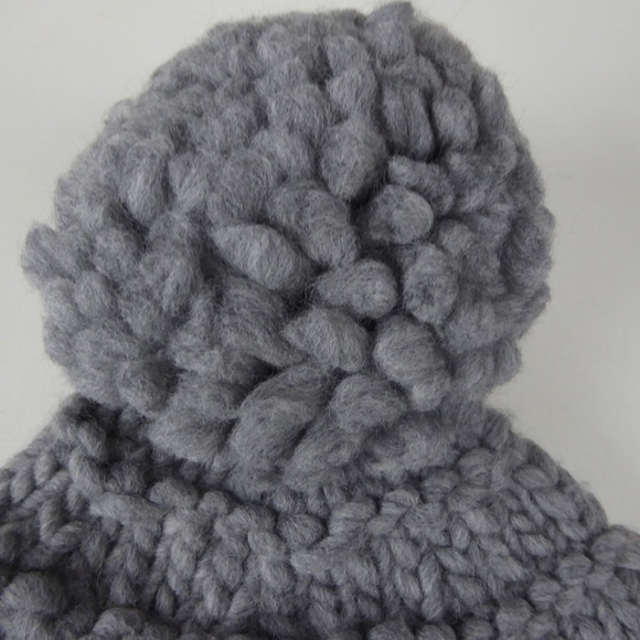 Frye Chunky Knit PomPom 2 Beanie Hat Bundle NWT main image 7